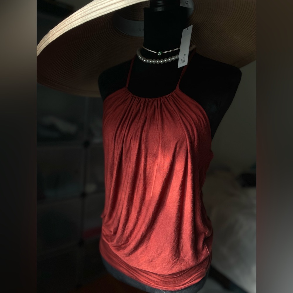 High Neck Halter Top